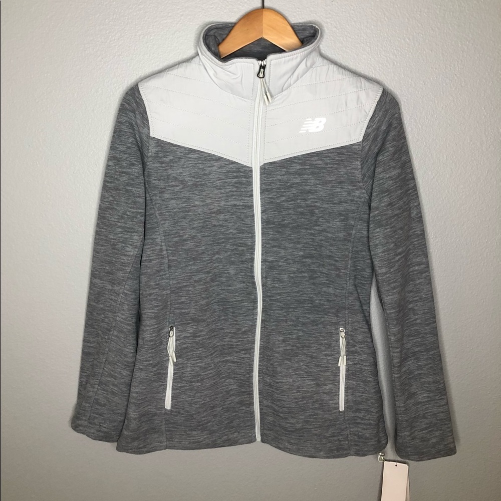 Women’s Gray New Balance Jacket Brand New - Picture 1 of 3
